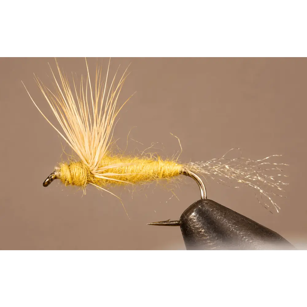 Sparkle Dun | Color: Grey Olive PMD Tan | Size: 12 14 16 18 20 - 3 Pack - Artificial Fishing Flies