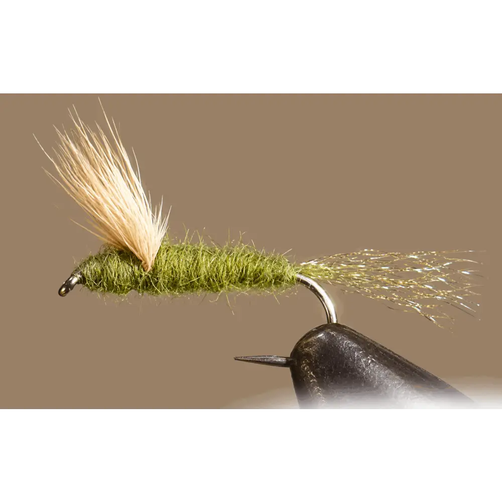 Sparkle Dun | Color: Grey Olive PMD Tan | Size: 12 14 16 18 20 - 3 Pack - Artificial Fishing Flies