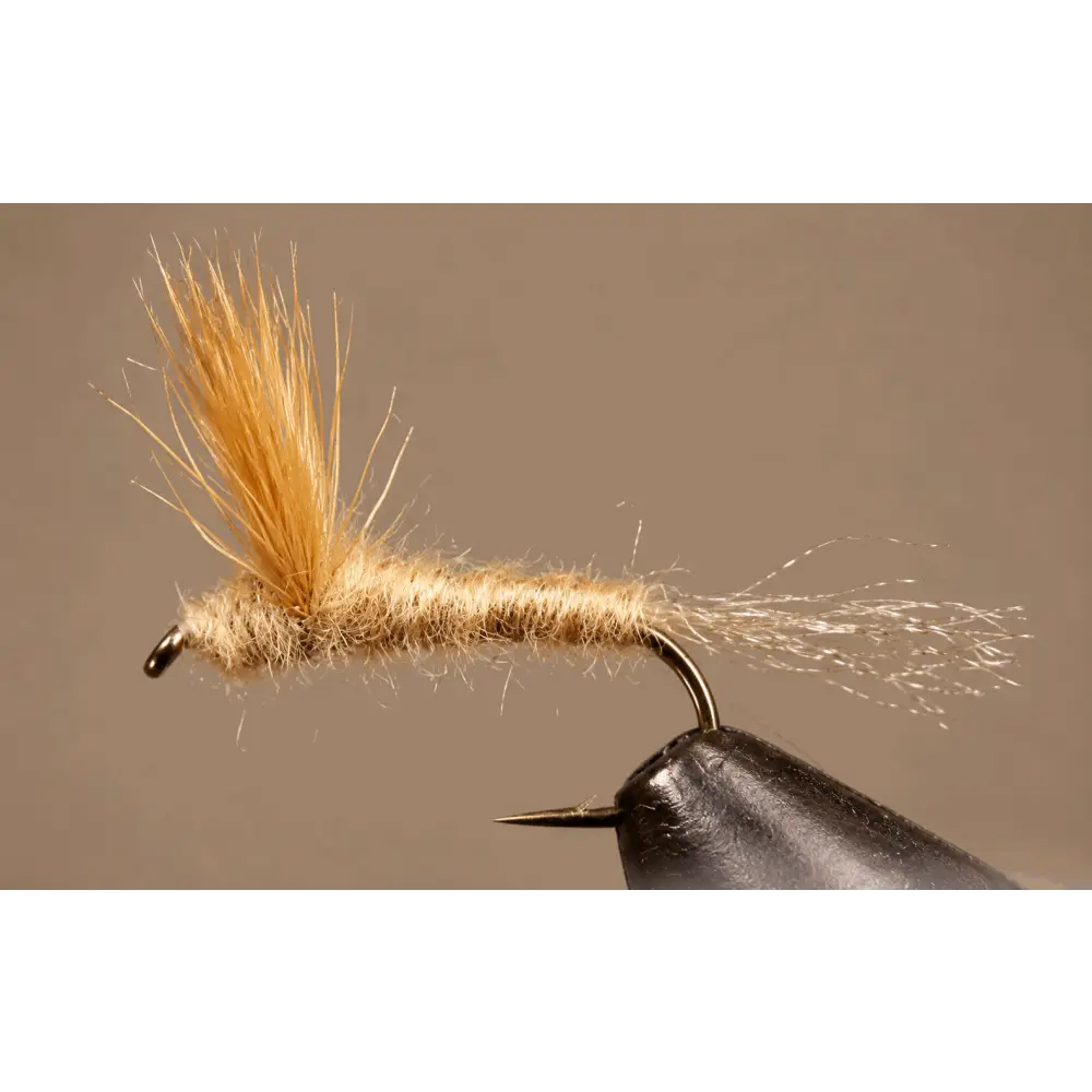 Sparkle Dun | Color: Grey Olive PMD Tan | Size: 12 14 16 18 20 - 3 Pack - Artificial Fishing Flies