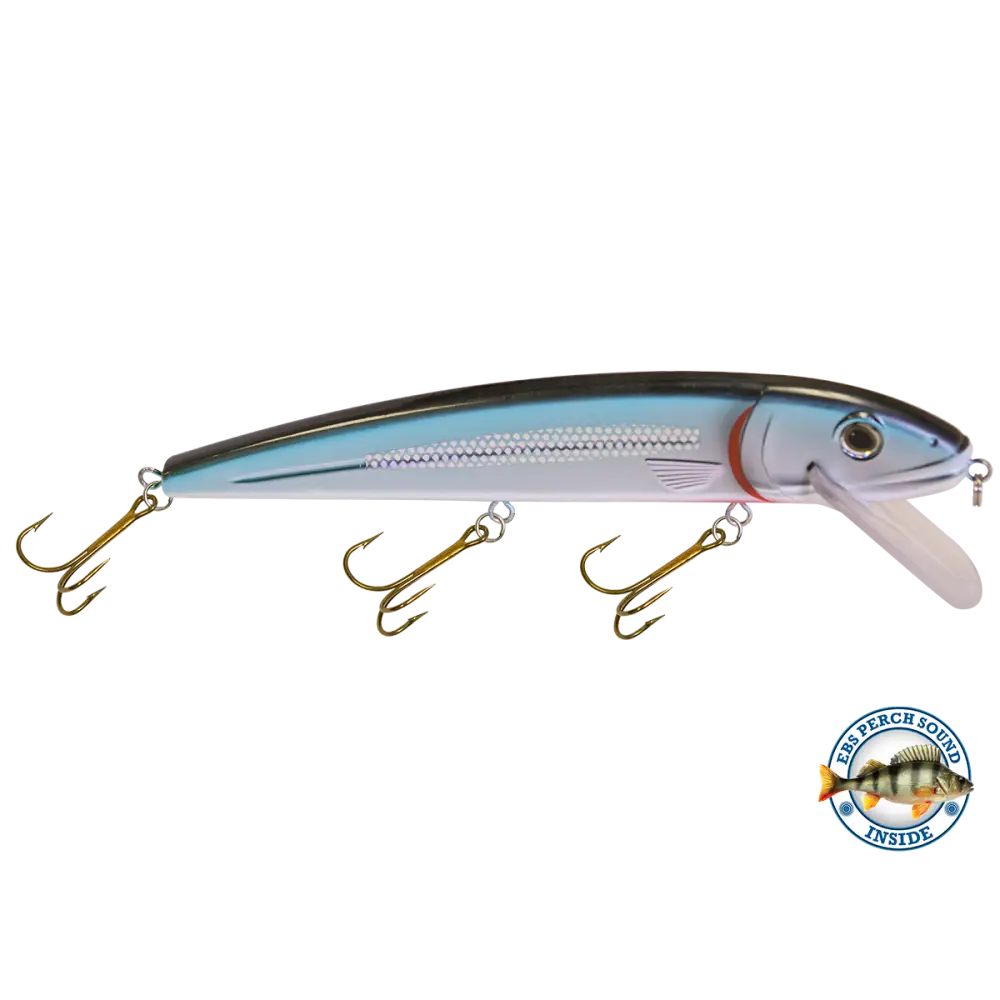 Squeaky Pete Trolling Crankbait – EBS Sound Technology | Color & Sound: Fire Ice / Perch Lucky Charm / Cisco Green