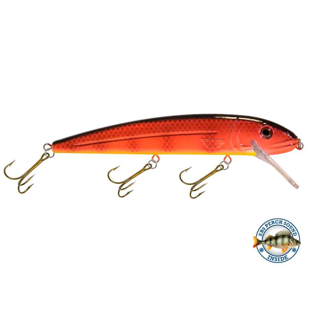 Squeaky Pete Trolling Crankbait – EBS Sound Technology | Color & Sound: Fire Ice / Perch Lucky Charm / Cisco Green
