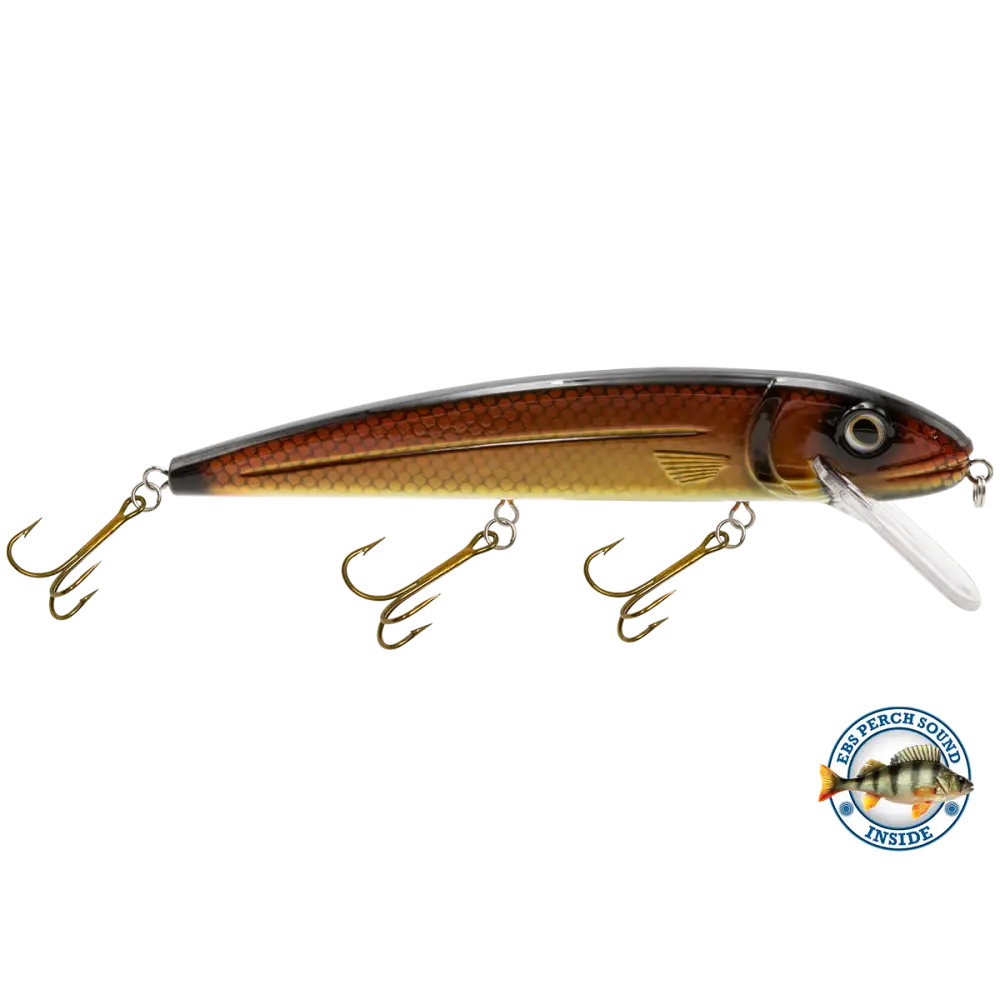 Squeaky Pete Trolling Crankbait – EBS Sound Technology | Color & Sound: Fire Ice / Perch Lucky Charm / Cisco Green