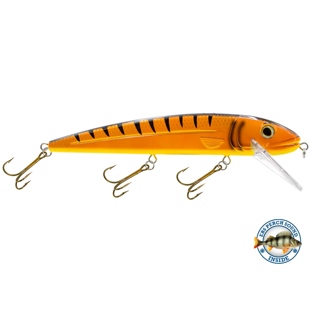 Squeaky Pete Trolling Crankbait – EBS Sound Technology | Color & Sound: Fire Ice / Perch Lucky Charm / Cisco Green