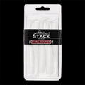 Stack Tackle 5’’ Tail Clapper Soft Plastic, 5-Pack Paddle 6 Colors | Color: White Pink Black Chartreuse Olive Top