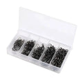 Stainless Steel Rolling Swivel with Snap – High Carbon Fishing Connector (50 or 100 Pack) | Color: 50PCS 100PCS