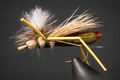 Stone Hopper | Color: Olive Red Tan Yellow | Size: 6 8 10 12 14 16 - 3 Pack - Artificial Fishing Flies
