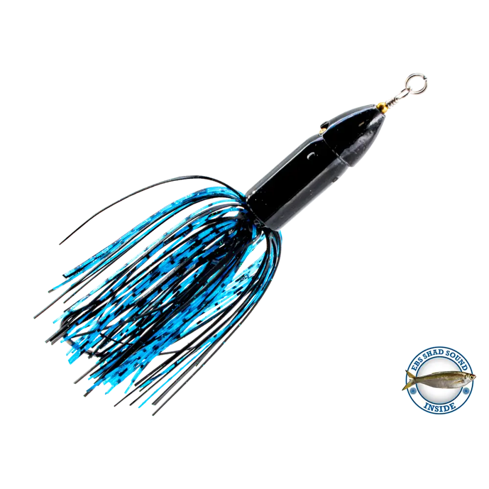 Sweet Talker 1/2oz EBS Jig for Bass – Heavy Cover & Muddy Water Specialist | Color: Black Blue Flash Red Jack Texas