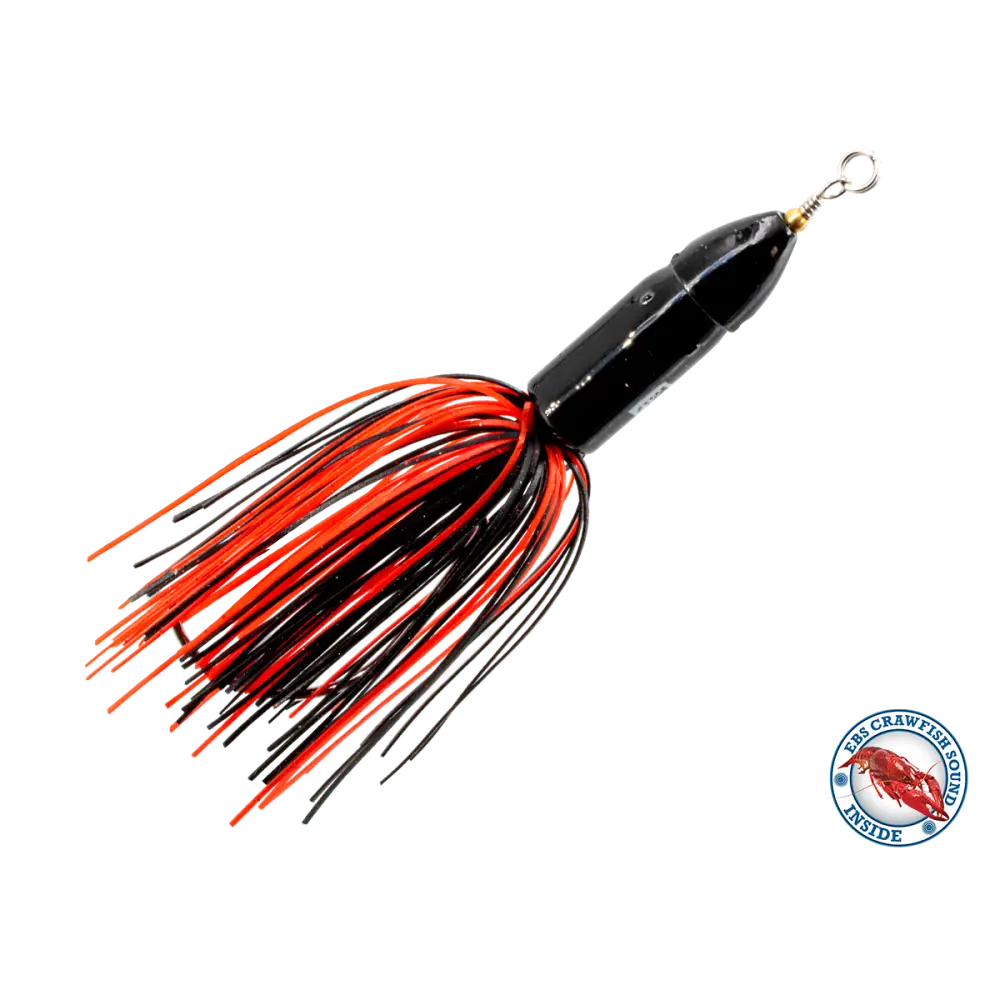 Sweet Talker 1oz EBS Jig for Bass – Heavy Cover & Muddy Water Specialist | Color: Texas Craw Black Blue Flash Red Jack
