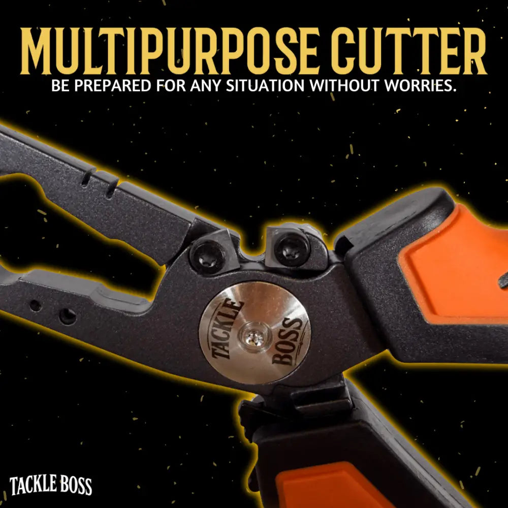 Tackle Boss 3 PCS PREMIUM Outlaw Plier Set - Fishing Pliers