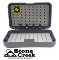 TF Fly Boxes w/ Hook Threaders | Color: Grey Olive Tan - Fishing