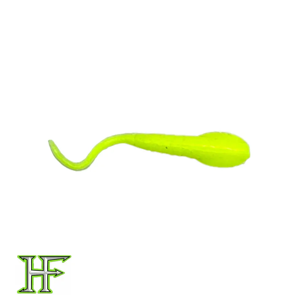 Tiny Temper 2’’ Micro Soft Plastic – 20-Pack | Hendrix Fishing Co. | Color: Watermelon Seed Goldie Pinky Ox Blood