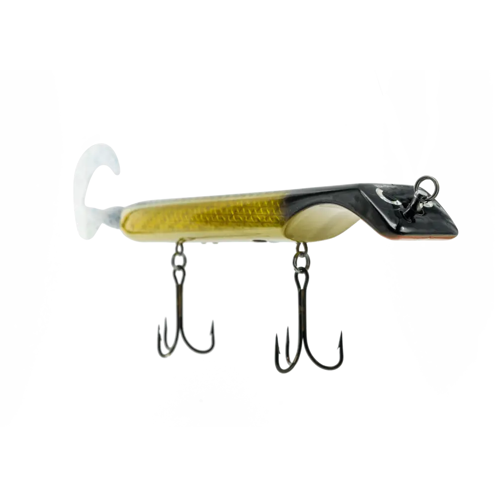 Titan 8’’ Musky & Pike Jerkbait – Adjustable Weight System EBS Sound Technology | Color: Brain Damage Canadian Crush