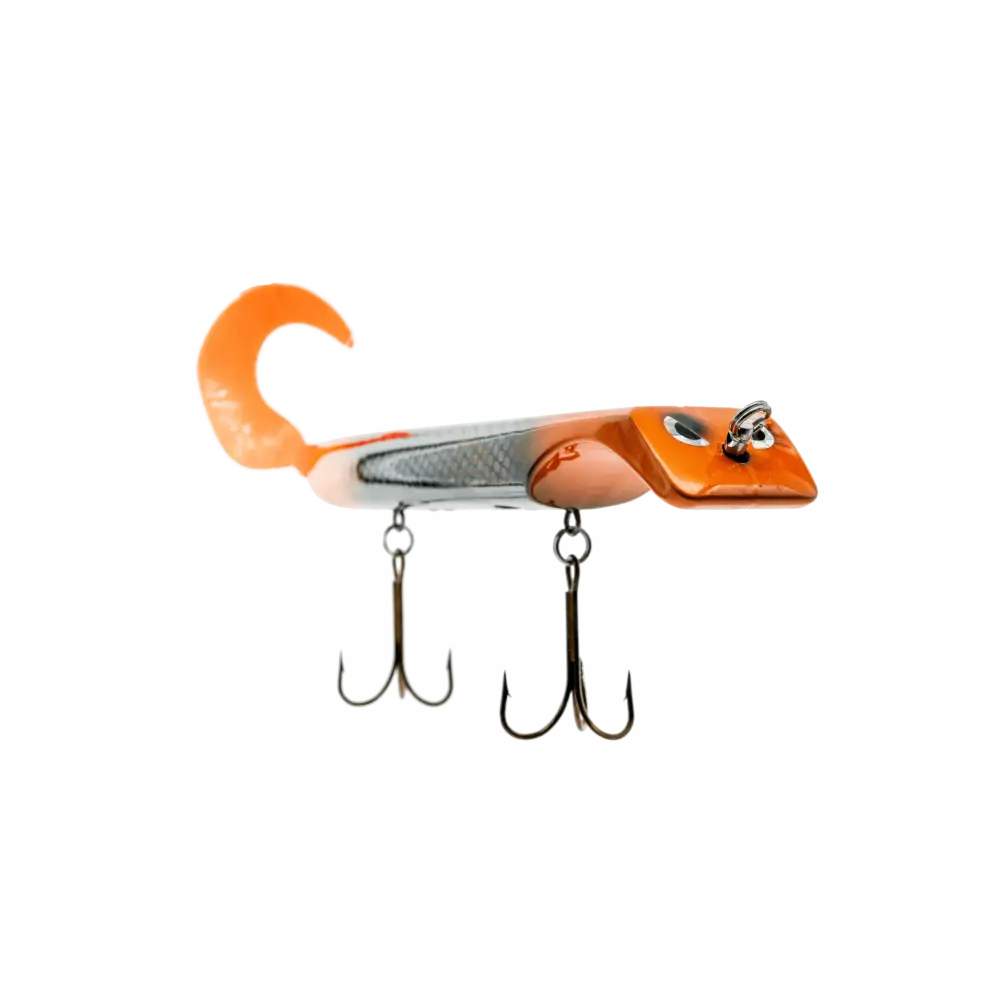 Titan 8’’ Musky & Pike Jerkbait – Adjustable Weight System EBS Sound Technology | Color: Brain Damage Canadian Crush