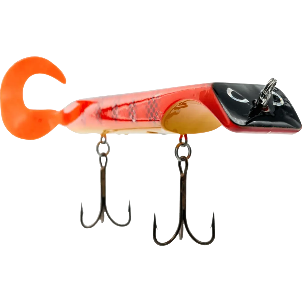 Titan 8’’ Musky & Pike Jerkbait – Adjustable Weight System EBS Sound Technology | Color: Brain Damage Canadian Crush