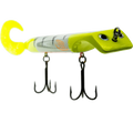 Titan 8’’ Musky & Pike Jerkbait – Adjustable Weight System EBS Sound Technology | Color: Brain Damage Canadian Crush