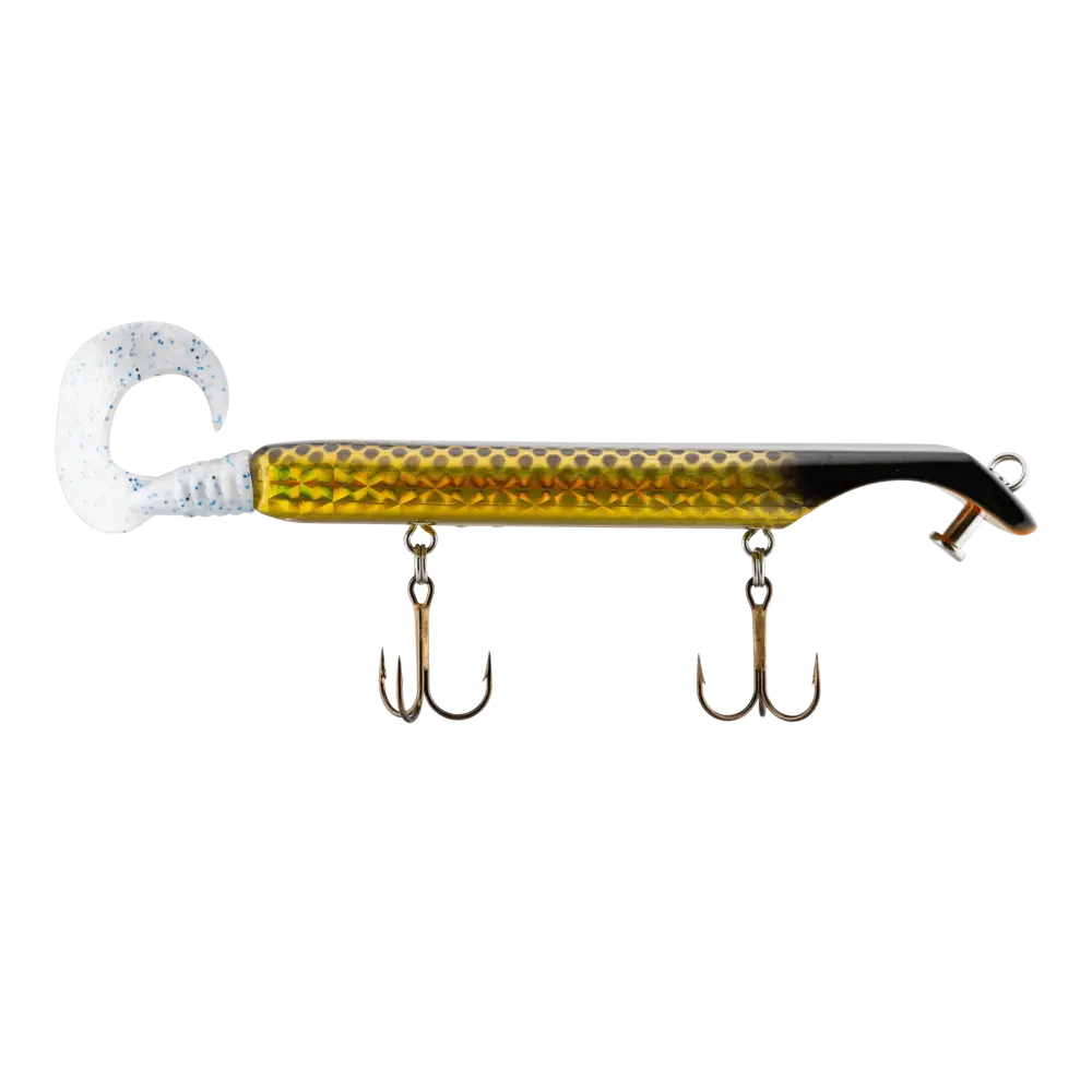 Titan Jr. 6’’ Musky & Pike Jerkbait – Dive Rise Action with EBS Sound Technology | Colors: Canadian Crush Natural Perch