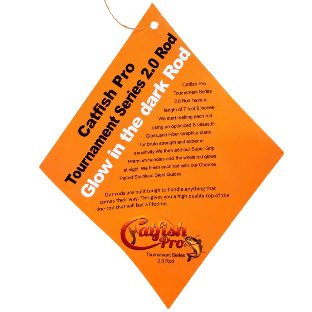 Tournament Series 2.0 Casting Glow Rod | Action: Medium Medium-Heavy Heavy - Catfish