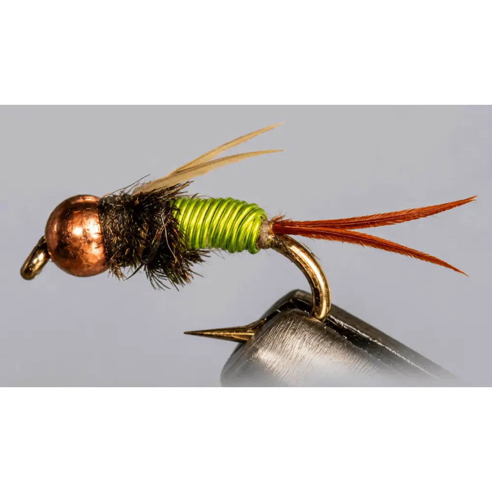 Ultra Prince | Color: Black Chartreuse Copper Red Yellow | Size: 10 12 14 16 18 20 - 3 / Pack - Artificial Fishing Flies
