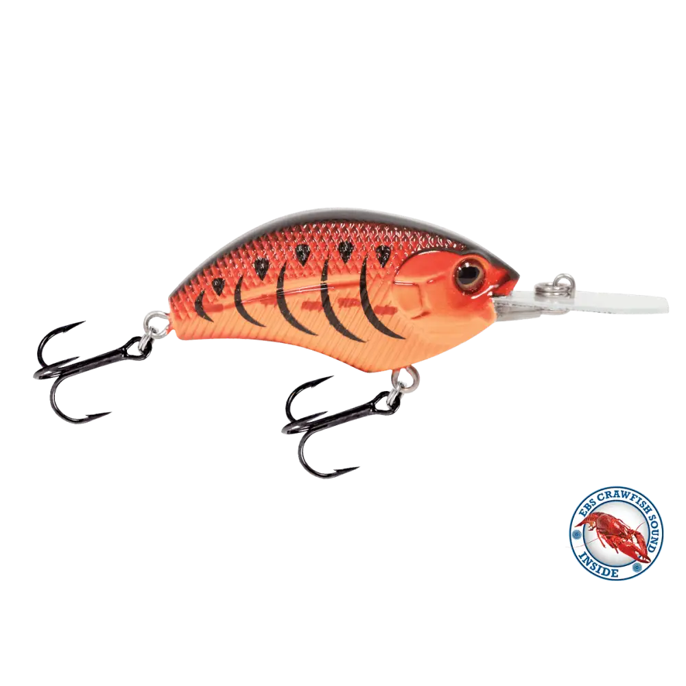 Vapor 50 Medium-Diving Crankbait for Bass – EBS Sound Technology | Color: Copperhead Chartreuse Shad Melon Splatter AYU