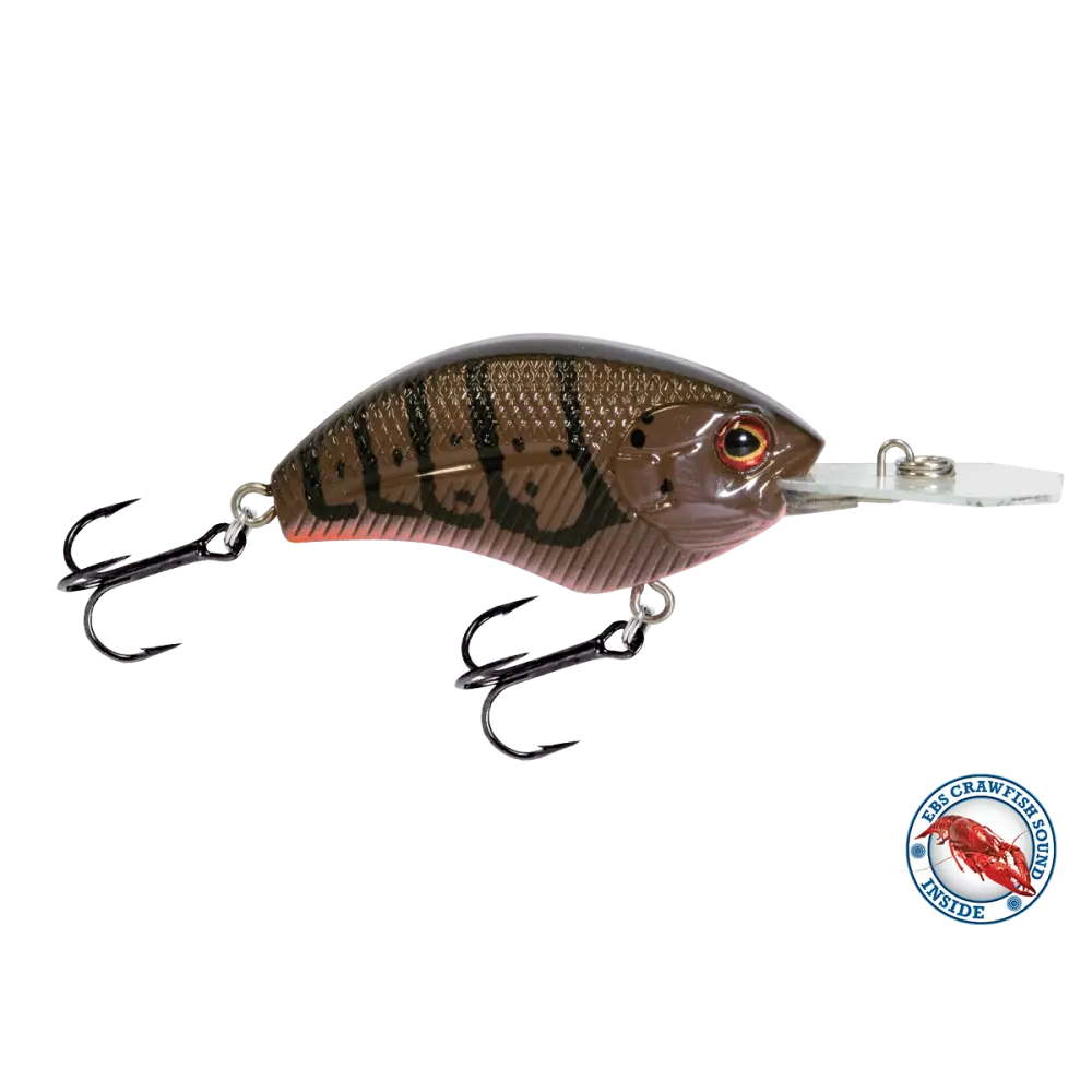 Vapor 50 Medium-Diving Crankbait for Bass – EBS Sound Technology | Color: Copperhead Chartreuse Shad Melon Splatter AYU