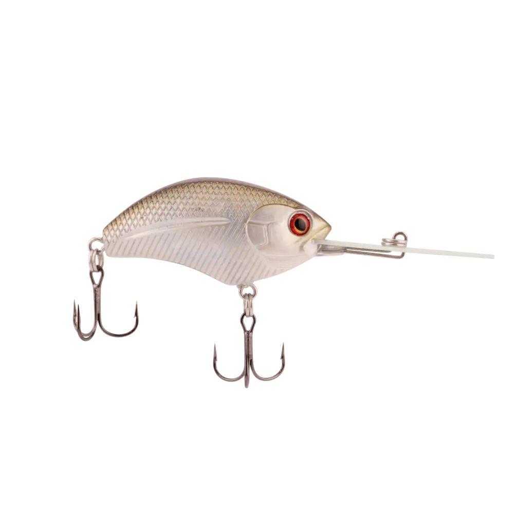 Vapor Deep Plus 2’’ Deep-Diving Crankbait for Bass – EBS Sound + Beads + Rattles | Color: Green Gizzard Shad Chartreuse