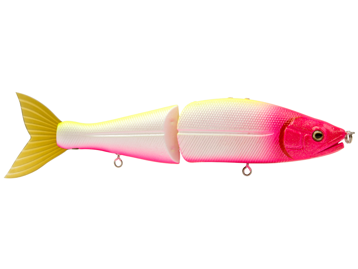 Venom 8’’ Swimbait for Musky Stripers & Trophy Bass – EBS Sound Technology | Color Sound: Matte Tiger / Perch