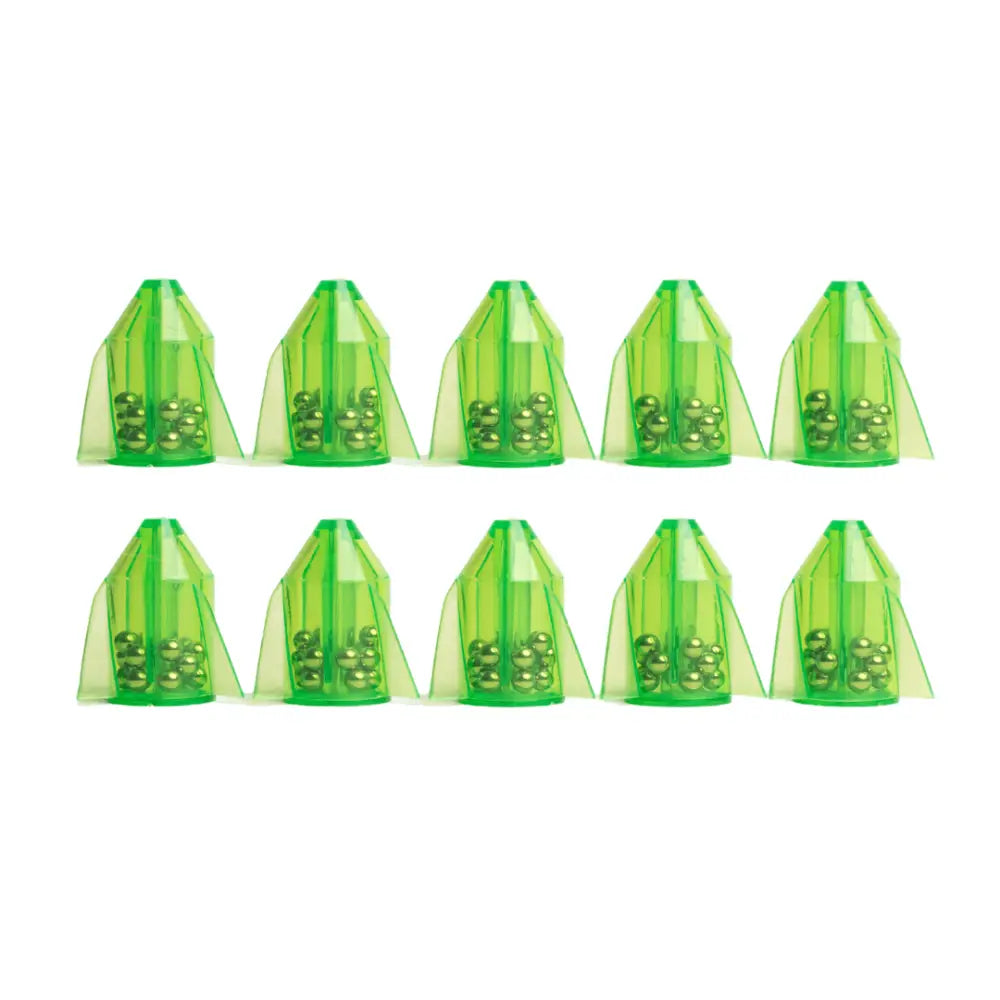 Venom Tournament Series Rocket Rattles Pack (Green) | Quantity: 10 20 - Catfish Rattlers