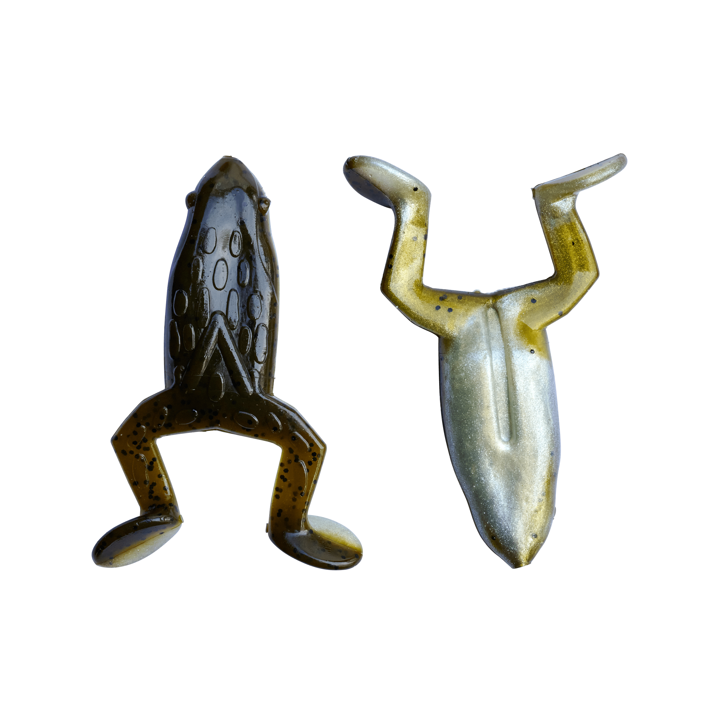Vicious Fishing Best Toad Ever, Soft Plastic Topwater | Color: Watermelon Red Junebug Chartreuse Green Pumpkin/Pearl
