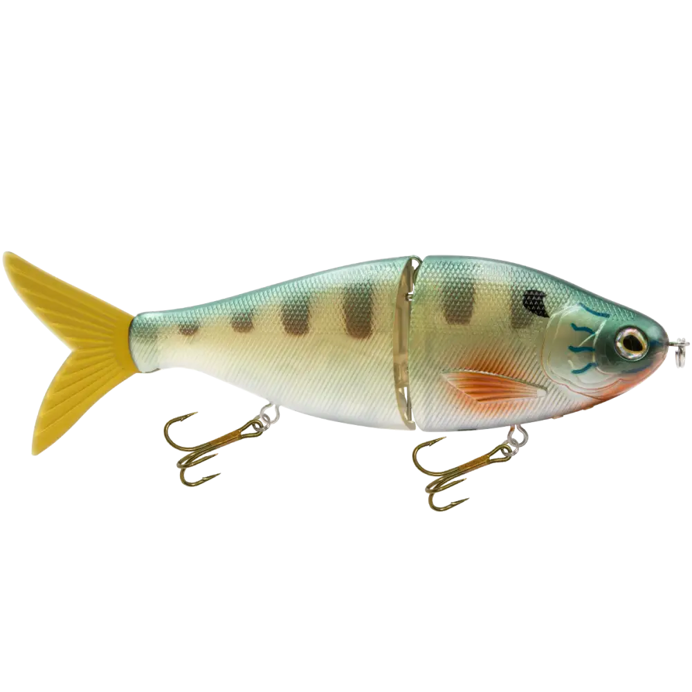 Viper 6’’ Glide Bait for Musky Pike & Bass – EBS Sound Technology | Color Sound: Pink Lemonade / Perch Bluegill
