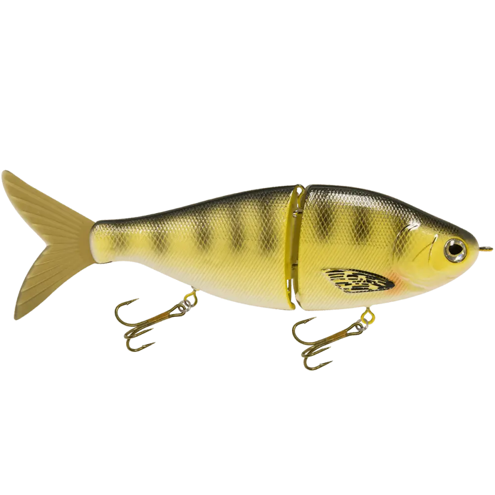 Viper 6’’ Glide Bait for Musky Pike & Bass – EBS Sound Technology | Color Sound: Pink Lemonade / Perch Bluegill