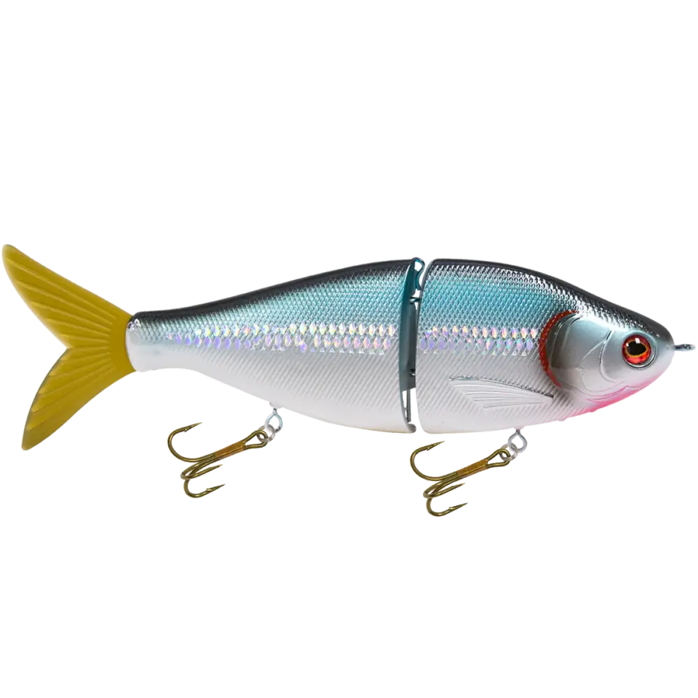 Viper 6’’ Glide Bait for Musky Pike & Bass – EBS Sound Technology | Color Sound: Pink Lemonade / Perch Bluegill