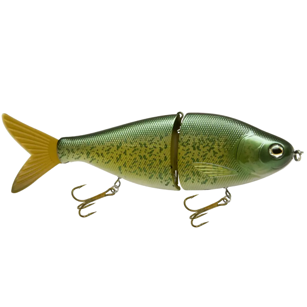Viper 6’’ Glide Bait for Musky Pike & Bass – EBS Sound Technology | Color Sound: Pink Lemonade / Perch Bluegill