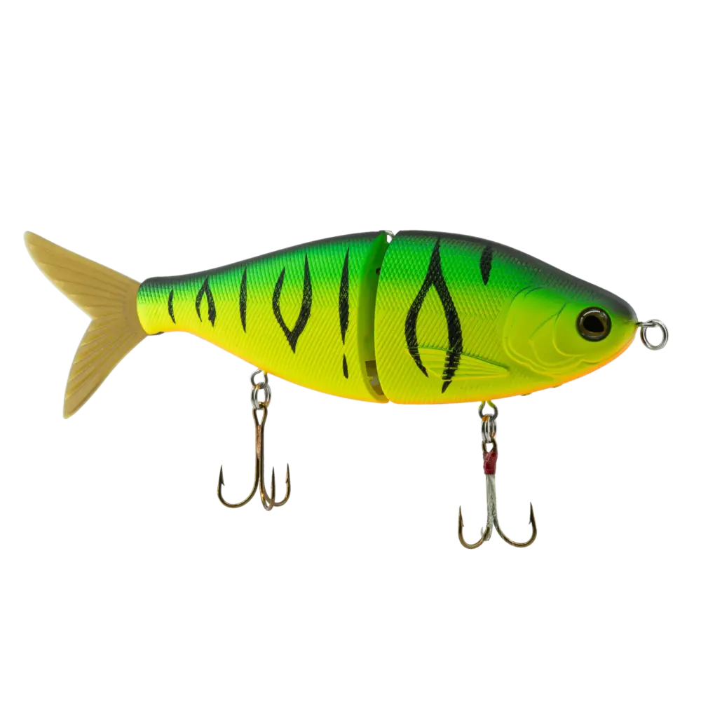 Viper 6’’ Glide Bait for Musky Pike & Bass – EBS Sound Technology | Color Sound: Pink Lemonade / Perch Bluegill