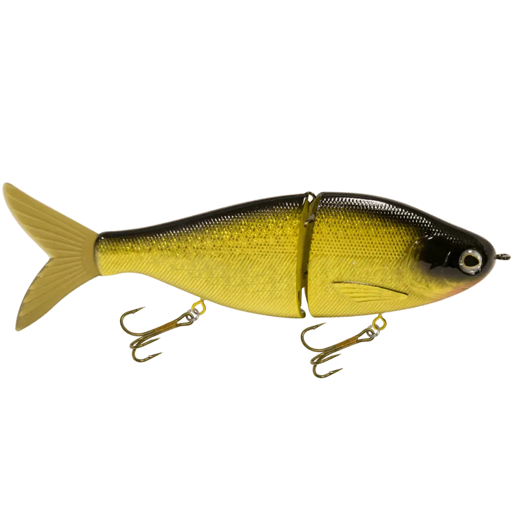 Viper 6’’ Glide Bait for Musky Pike & Bass – EBS Sound Technology | Color Sound: Pink Lemonade / Perch Bluegill
