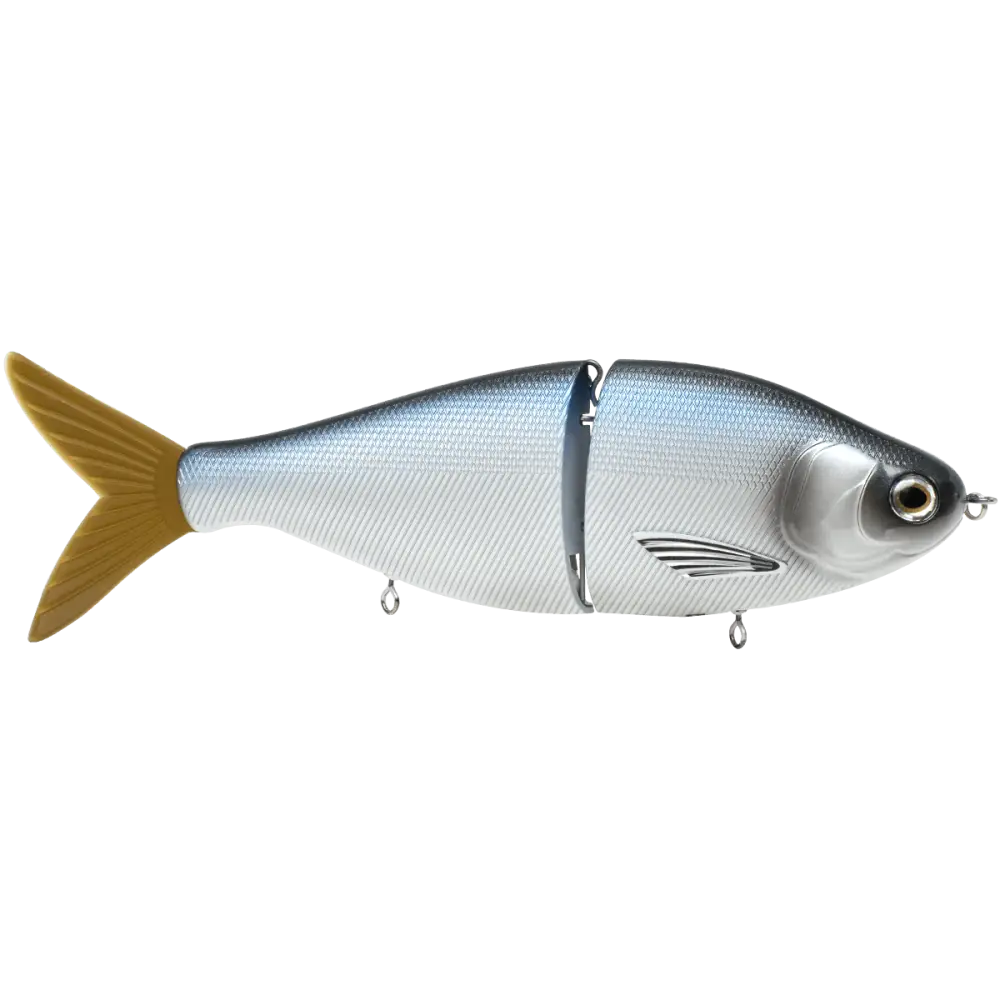 Viper 8’’ Glide Bait Swimbait for Musky & Pike – EBS Sound Technology | Color Sound: Carp/Suckerfish / Perch Black