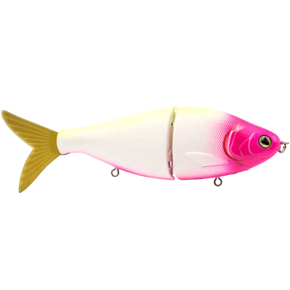 Viper 8’’ Glide Bait Swimbait for Musky & Pike – EBS Sound Technology | Color Sound: Carp/Suckerfish / Perch Black