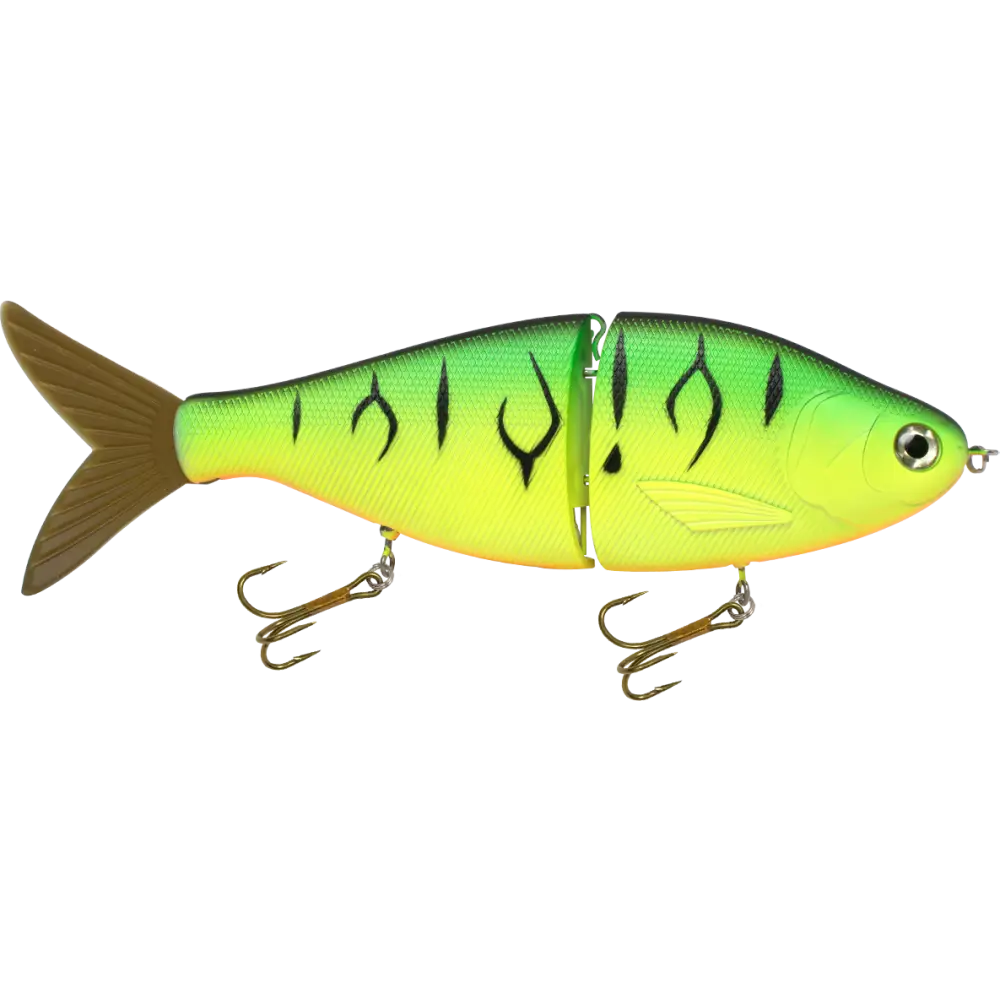 Viper 8’’ Glide Bait Swimbait for Musky & Pike – EBS Sound Technology | Color Sound: Carp/Suckerfish / Perch Black
