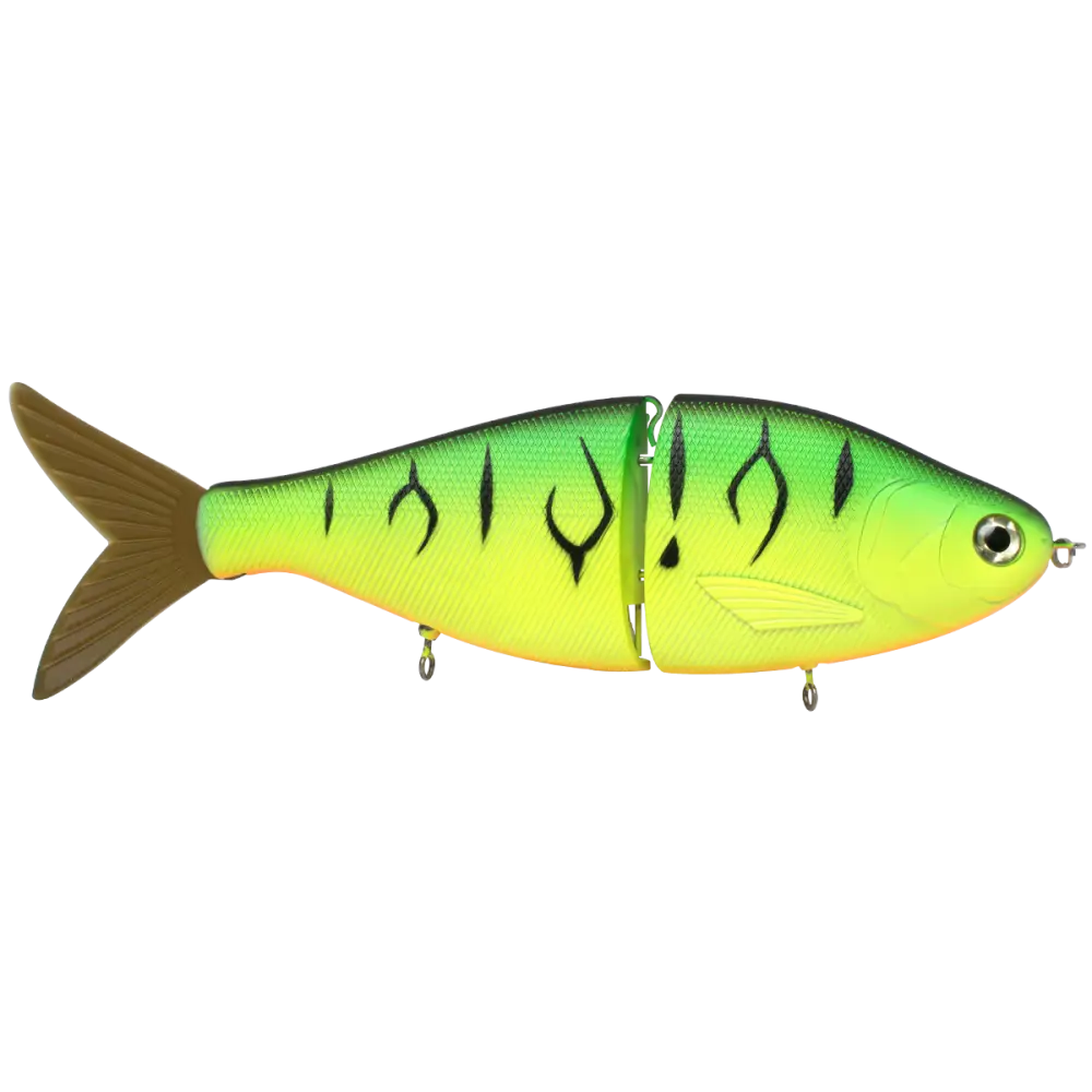 Viper 8’’ Glide Bait Swimbait for Musky & Pike – EBS Sound Technology | Color Sound: Carp/Suckerfish / Perch Black