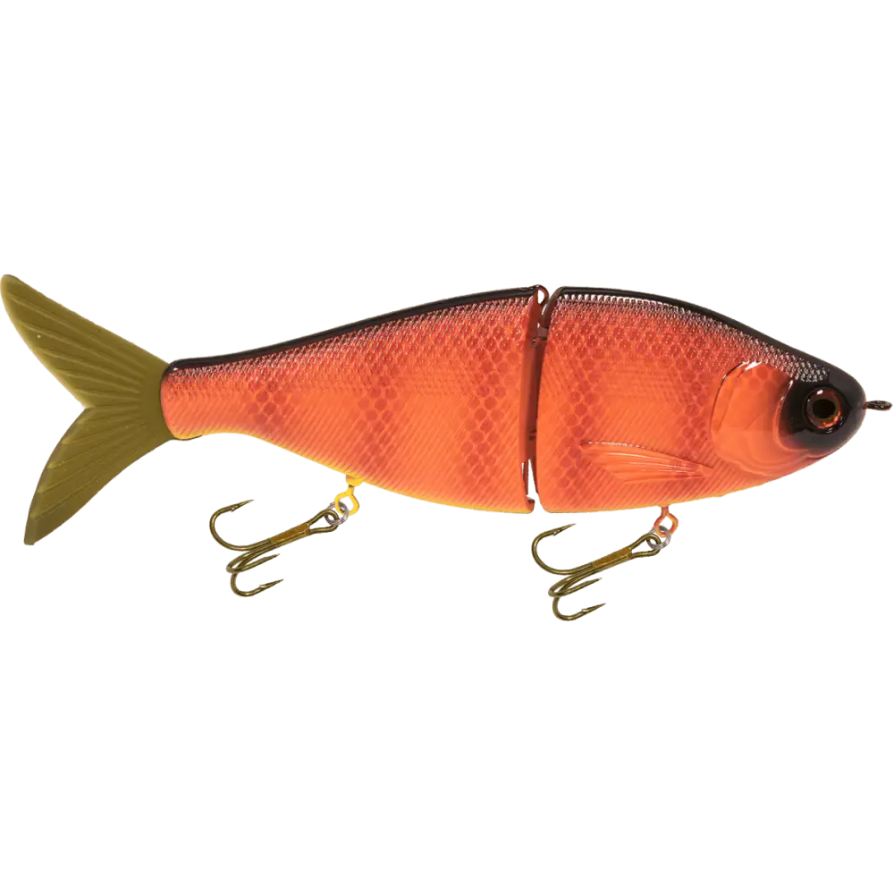Viper 8’’ Glide Bait Swimbait for Musky & Pike – EBS Sound Technology | Color Sound: Carp/Suckerfish / Perch Black