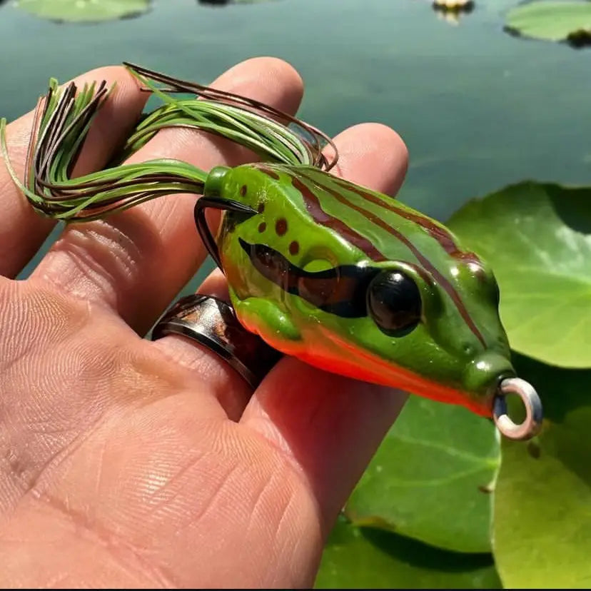 Voodoo Frog – Hollow Body Lure | Hendrix Fishing Co. | Color: OG Green Mad Ratter Midas #1 SELLER Midnight Potion
