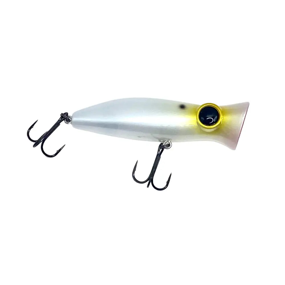 Voodoo Pop 80 Popper Lure – 3’’ / ½ oz | Hendrix Fishing Co. | Color Options: Tropic Sunrise -001 Clear-water Frog
