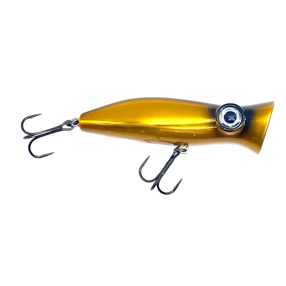 Voodoo Pop 80 Popper Lure – 3’’ / ½ oz | Hendrix Fishing Co. | Color Options: Tropic Sunrise -001 Clear-water Frog