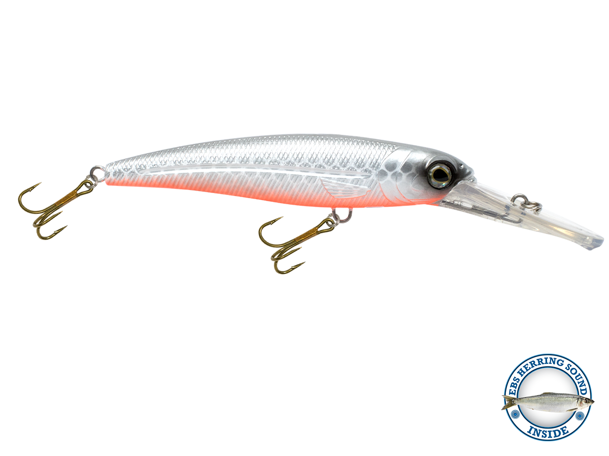 Voyager 15 Deep-Diving Trolling Crankbait – EBS Sound Technology | Color & Sound: Carp/Suckerfish / Perch Whitefish