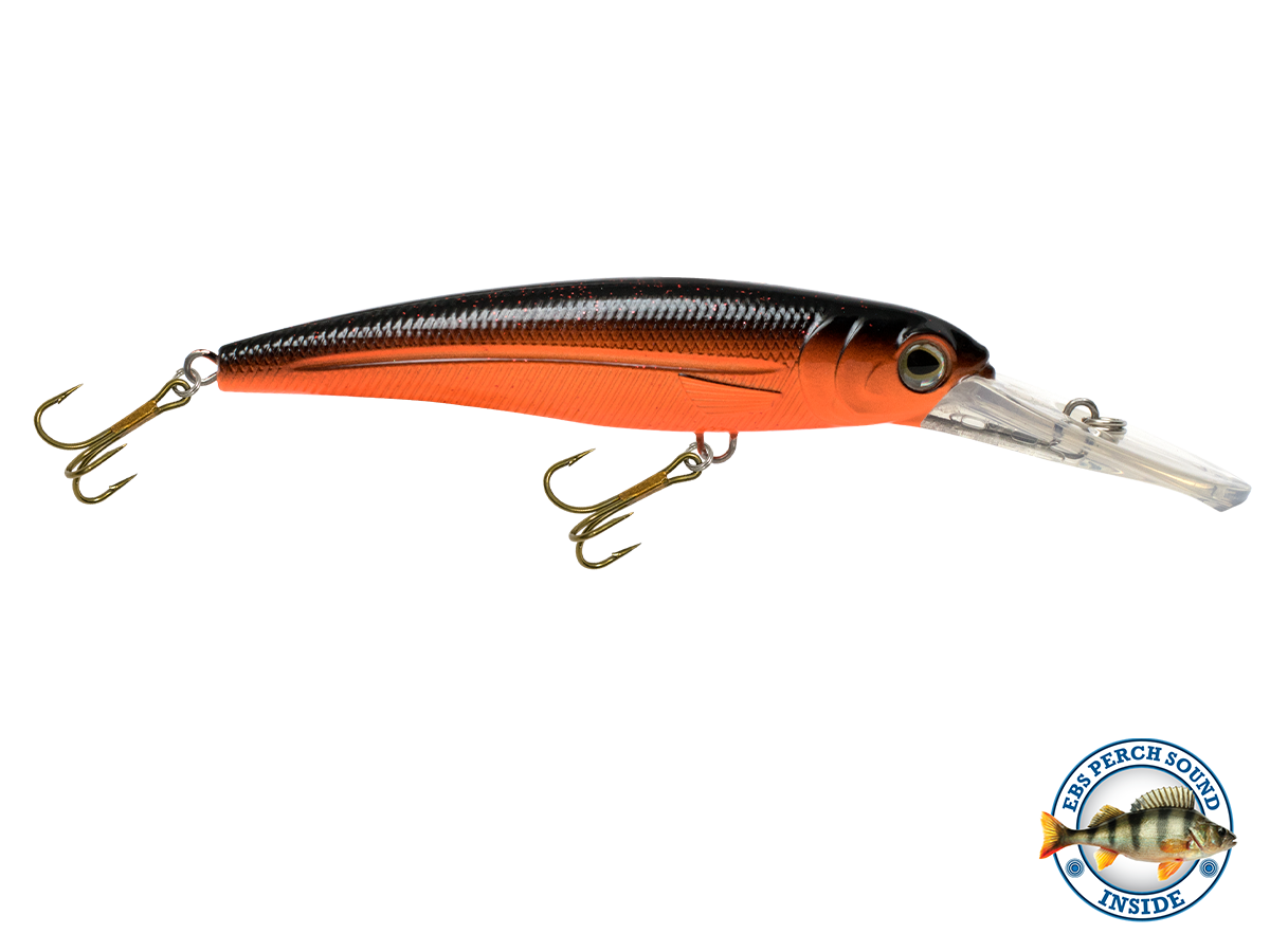 Voyager 15 Deep-Diving Trolling Crankbait – EBS Sound Technology | Color & Sound: Carp/Suckerfish / Perch Whitefish
