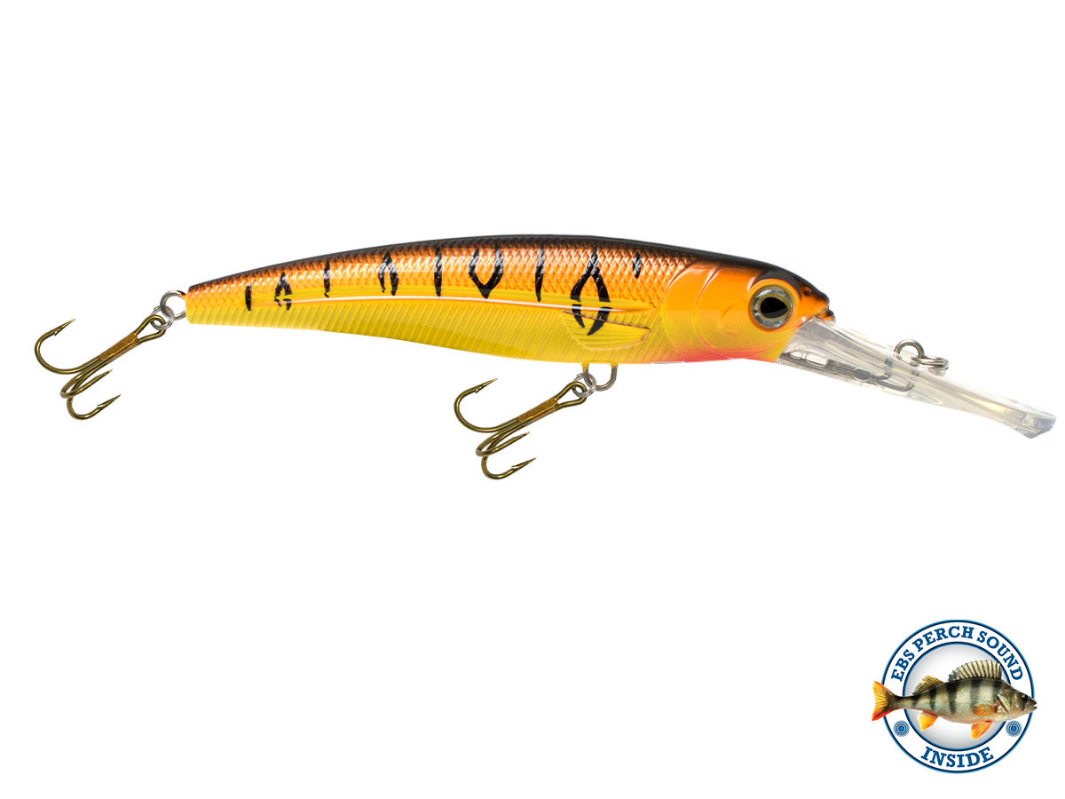 Voyager 15 Deep-Diving Trolling Crankbait – EBS Sound Technology | Color & Sound: Carp/Suckerfish / Perch Whitefish