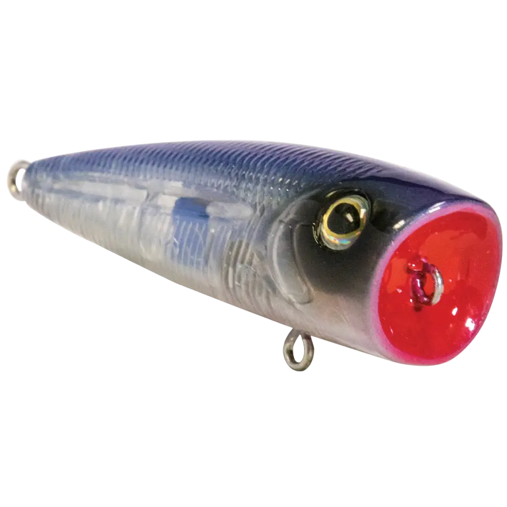 Walk N Pop 67 Topwater Popper – EBS Sound Technology | Color: Baby Bass Beauty Shad Black Back Chrome Tennessee