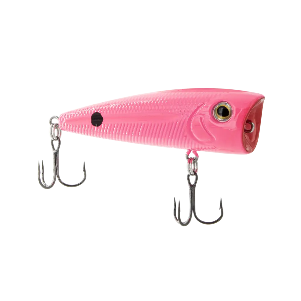 Walk N Pop 67 Topwater Popper – EBS Sound Technology | Color: Baby Bass Beauty Shad Black Back Chrome Tennessee