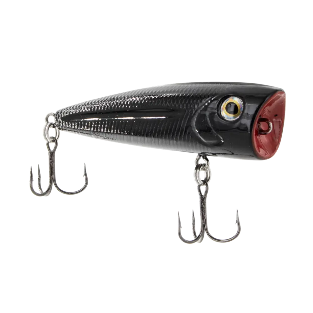 Walk N Pop 67 Topwater Popper – EBS Sound Technology | Color: Baby Bass Beauty Shad Black Back Chrome Tennessee