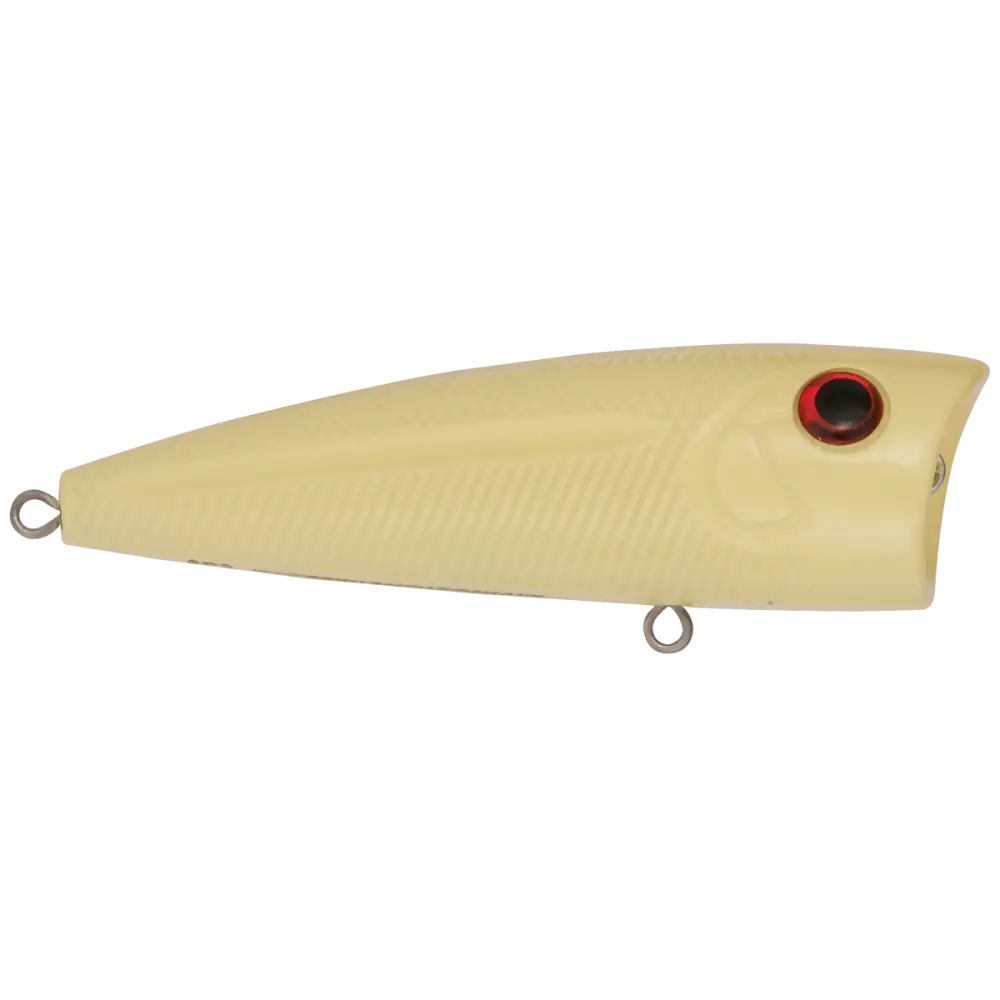 Walk N Pop 77 Topwater Popper | Color: Midnight Beauty Shad Black Back Chrome Tennessee Bluetreuse Pure Bone Silver