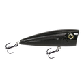 Walk N Pop 77 Topwater Popper | Color: Midnight Beauty Shad Black Back Chrome Tennessee Bluetreuse Pure Bone Silver